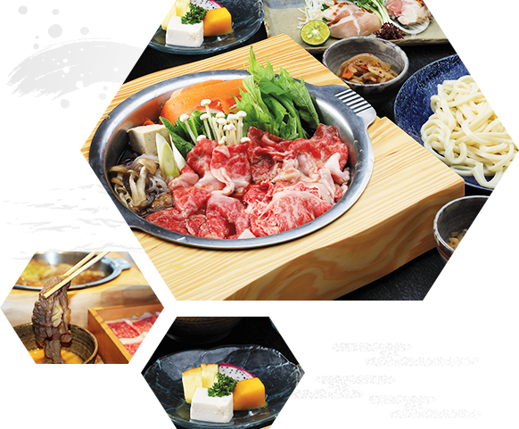 Sukiyaki course